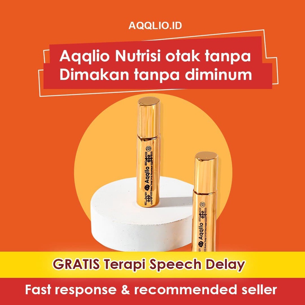 AQQLIO Speech Delay Original Vitamin Nutrisi Otak Anak AQQLIO Speech Delay Original AQQLIO