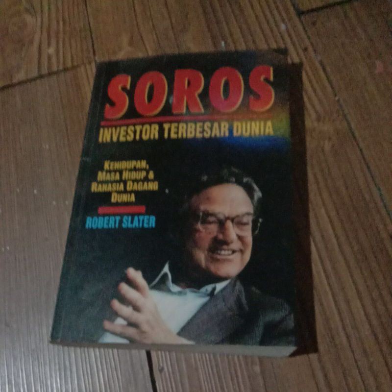 

buku,SOROS,investor terbesar didunia