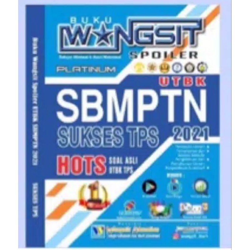 Buku wangsit Baru Platinum Sukses TPS SBMPTN UTBK 2021