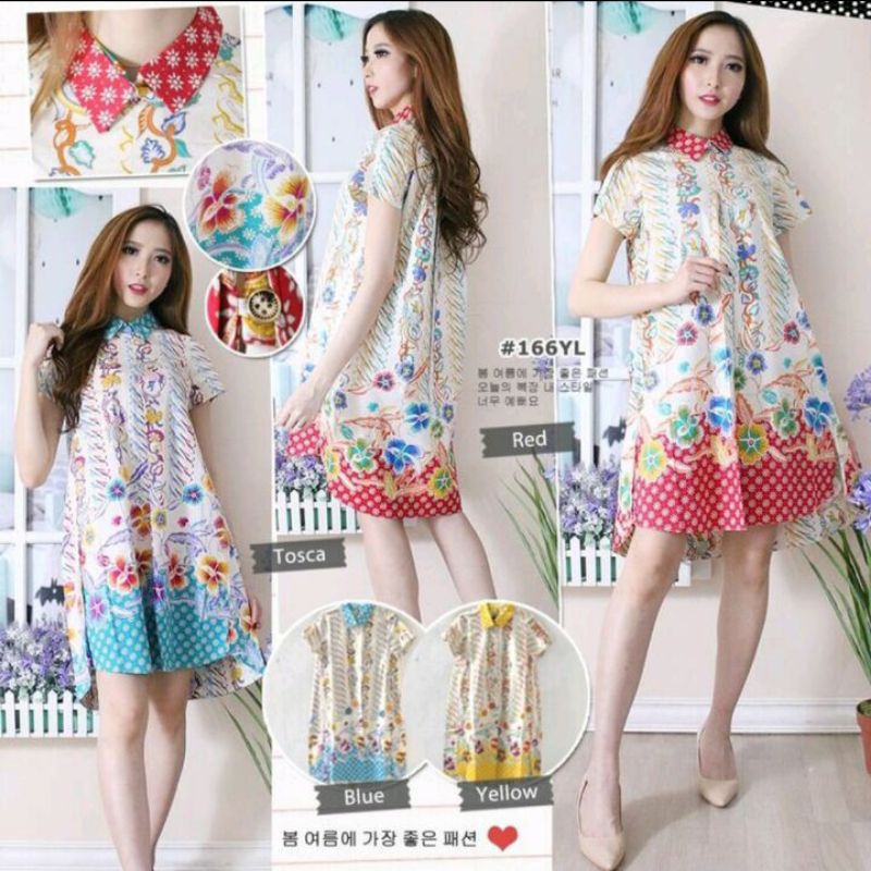 (6pc) Dress Batik