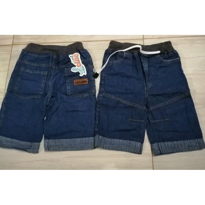 Jeans Anak Rib Pendek 681012 (3_7 Thn)