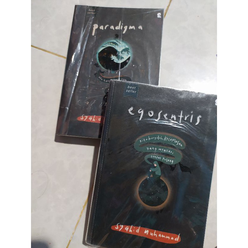 Bundle Preloved Syahid Muhammad Egosentris dan Paradigma