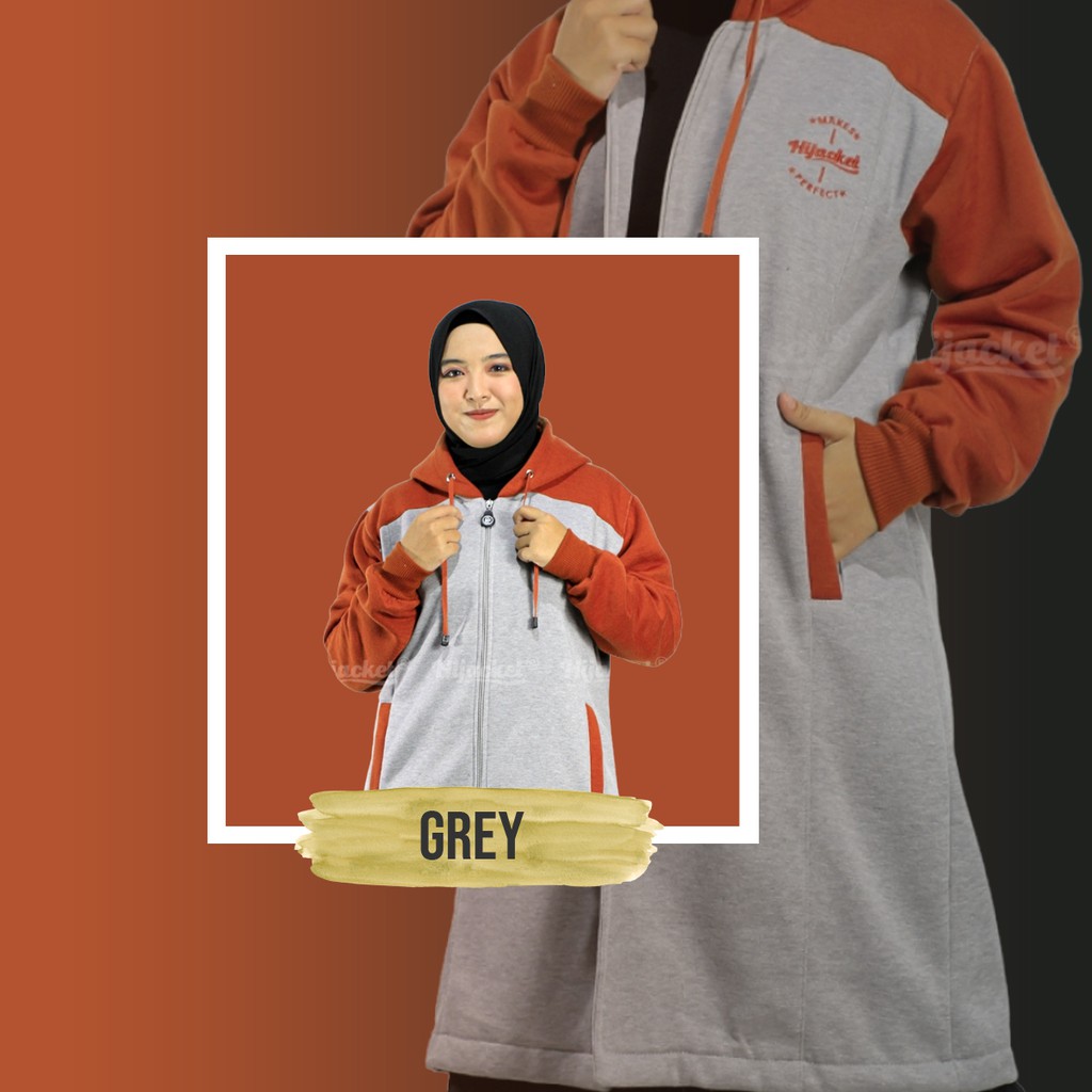 🆕 Hijacket® Alicia Jaket Hoodie Wanita 100% Original + Gratis Totebag-3