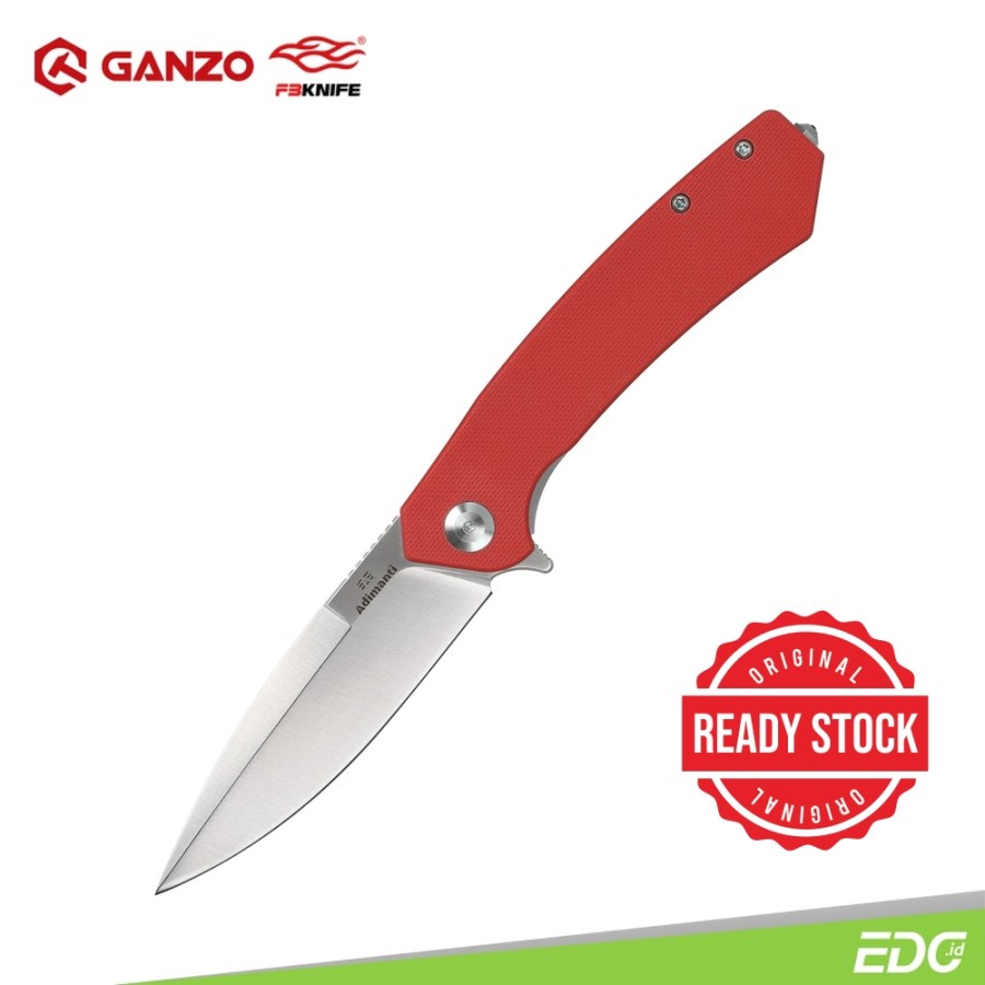 GANZO Adimanti SKIMEN-RD D2 G10 Red Survival camping Tools