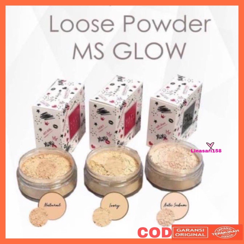 MS GLOW LOOSE POWDER OILY MATTE / LOOSE POWDER MS GLOW