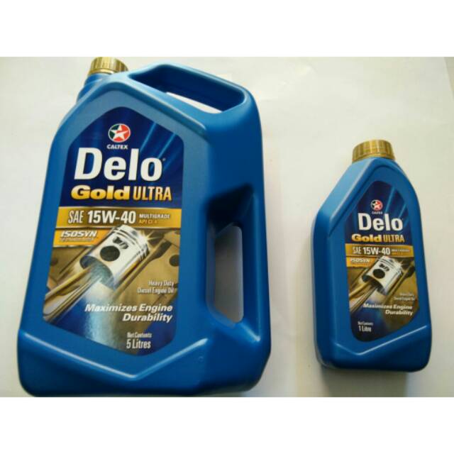 Caltex Delo Gold Ultra 15W-40 5L.