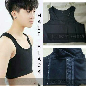 

Barang Berkualitas Breast binder HALF (black) Murah