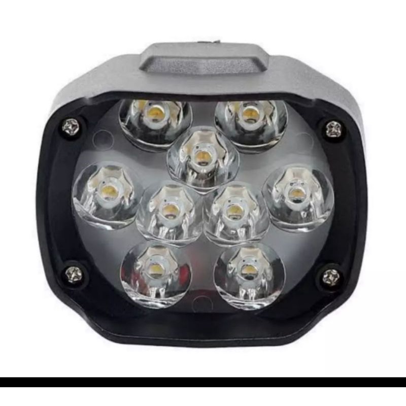 Lampu sorot 9 mata / lampu tembak universal 9 led