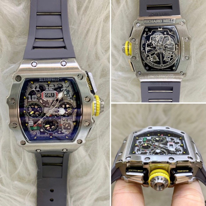 JAM TANGAN RM 11-03 PRIA 42 MM MATIC JAPAN SUPER CLONE 1:1 ORIGINAL #3