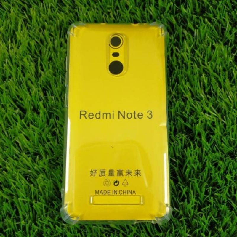 Anti Crack Xiaomi Redmi Note 3 Case Silikon AntiCrack Bening Xiaomi Redmi Note 3