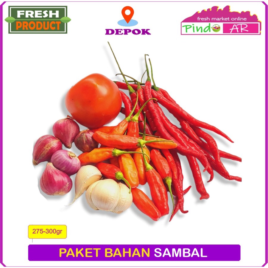 

PAKET SAMBAL LENGKAP DAN SEGAR