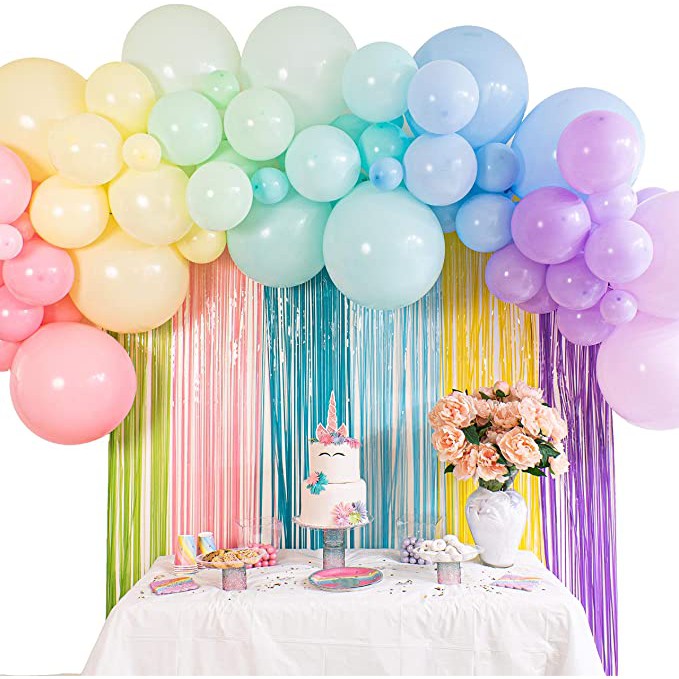 Balon Foil Warna Seri Angka 80cm 32Inc / Balon Angka Jumbo Rainbow / Balon Angka / Balon Pelangi / Balon Souvenir Ulang Tahun
