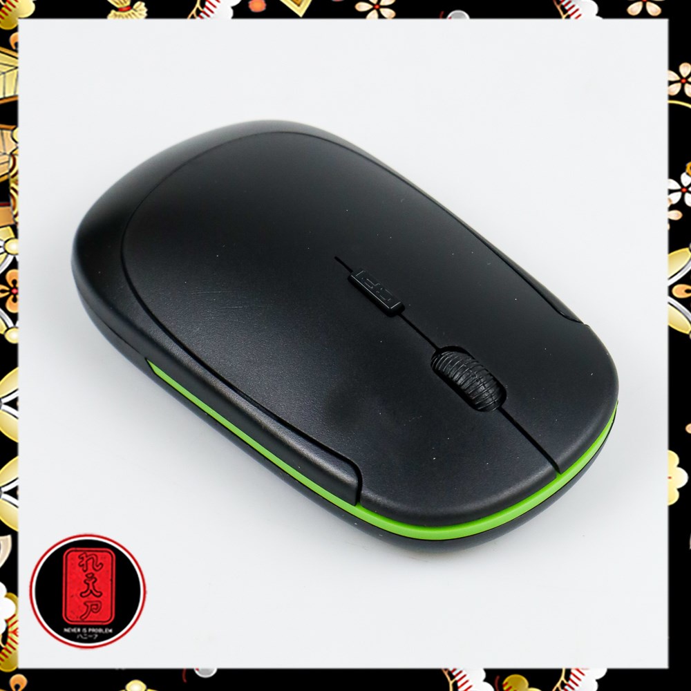 Wireless Optical Mouse 2.4G - Y810 - Black