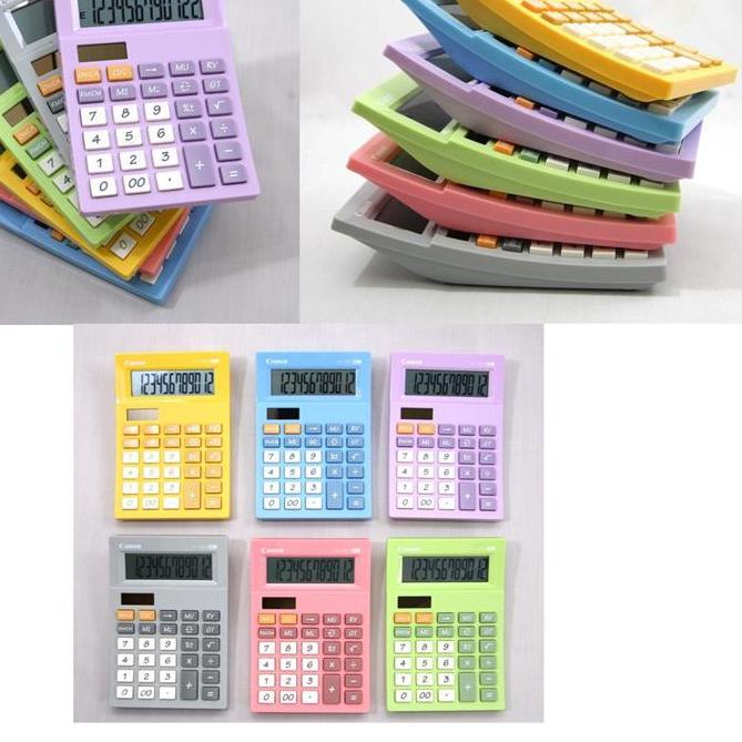 

New! CALCULATOR KALKULATOR CANON WARNA WARNI AS 120V