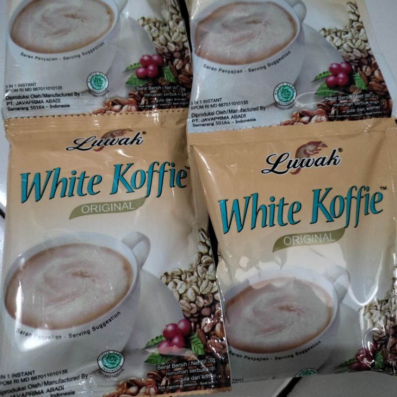 

Luwak White Koffie harga per renceng