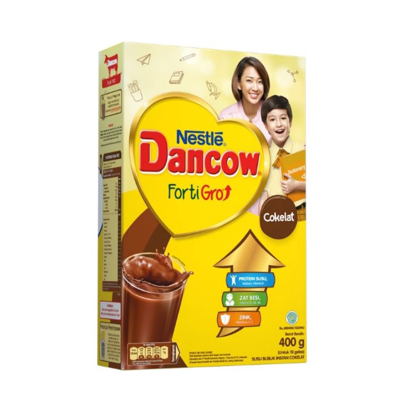 

Susu Dancow FortiGro Susu Bubuk Instan Cokelat 200g, 400g dan 800g PROMO