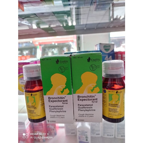 

Bronchitin Expectorant 60 ml - Obat Batuk