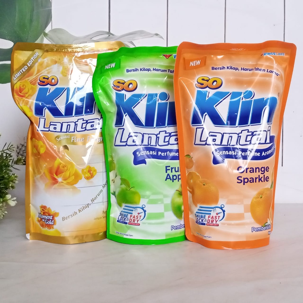 So Klin Lantai Pouch 800ml