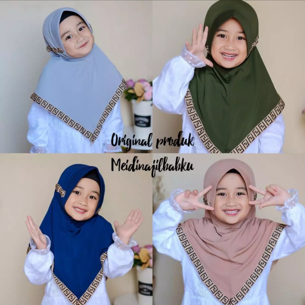 jilbab anak TK FENDYY 3-6 TAHUN  kerudung anak perempuan BEST SALLER / PUSAT GROSIR CICALENGKA