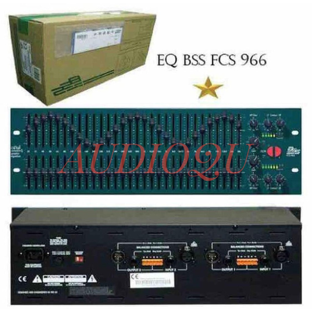 EQ BSS FCS 966 Equalizer Opal FCS 966