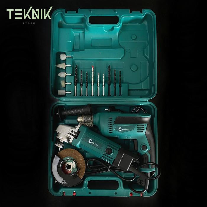 Grinding Paket Mesin Bor Dan Gerinda Set Koper Mailtank Sh 01-119