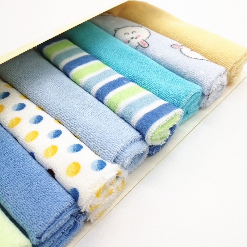 cod 8pcs sapu tangan bayi lembut handuk bayi newborn 1 pak isi 8pcs