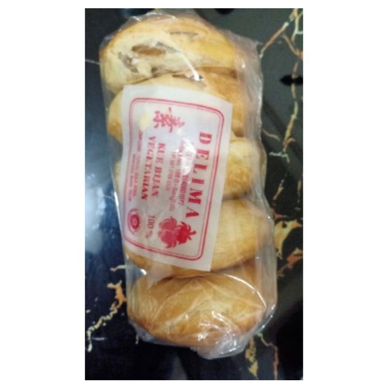 

Kue bijan vegetarian / Phong Pia Delima Bengkalis