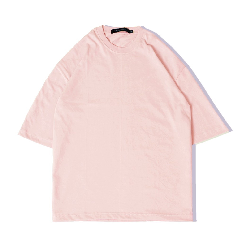 OVERSIZE TEES DUSTY PINK