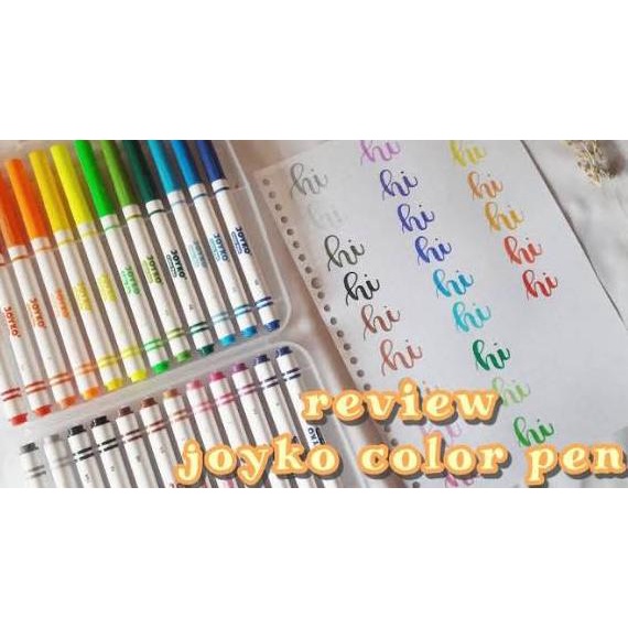

Terbaik SET 12 24 36 48 WARNA JOYKO DOUBLE TIP COLOR METALLIC BRUSHPEN BRUSH PEN SPIDOL KUAS KALIGRA