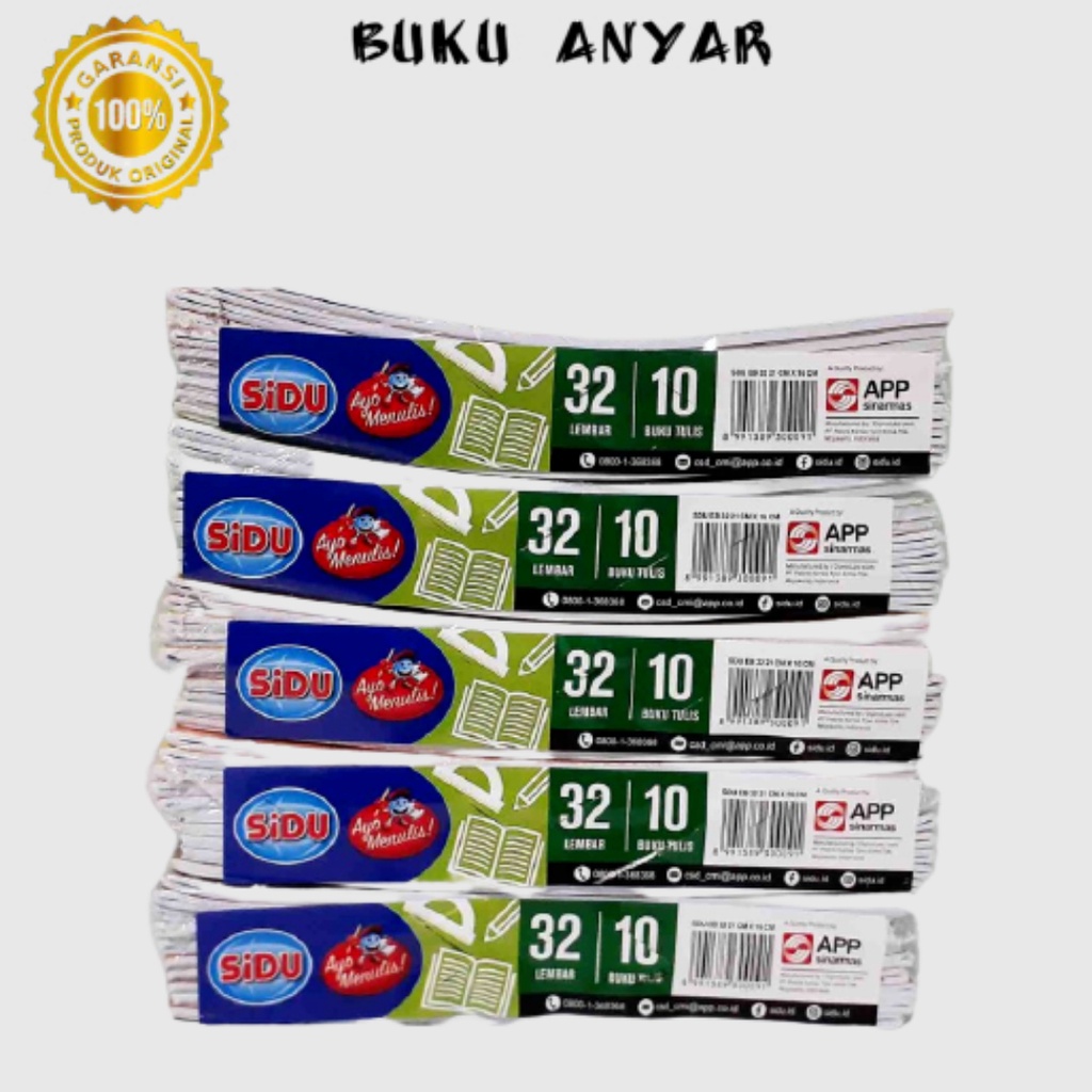 

BUKU TULIS KWARTO SIDU 32 READY STOCK