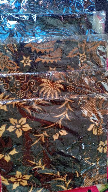 Bswart Batik Hrb026 Kenongo Hem Pendek Padi Pekalongan M L Xl Batik Pria Murah