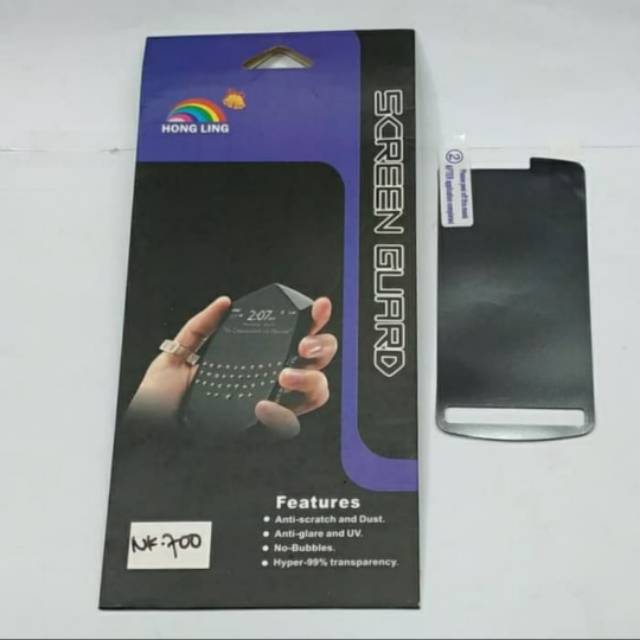 Antigores hitam spy privacy bukan kaca NOKIA N700 mantap