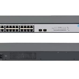 HP JH017A 1420-24G-2SFP 24 Port Gigabit Switch + 2 SFP Rackmount | 24-port GARANSI RESMI