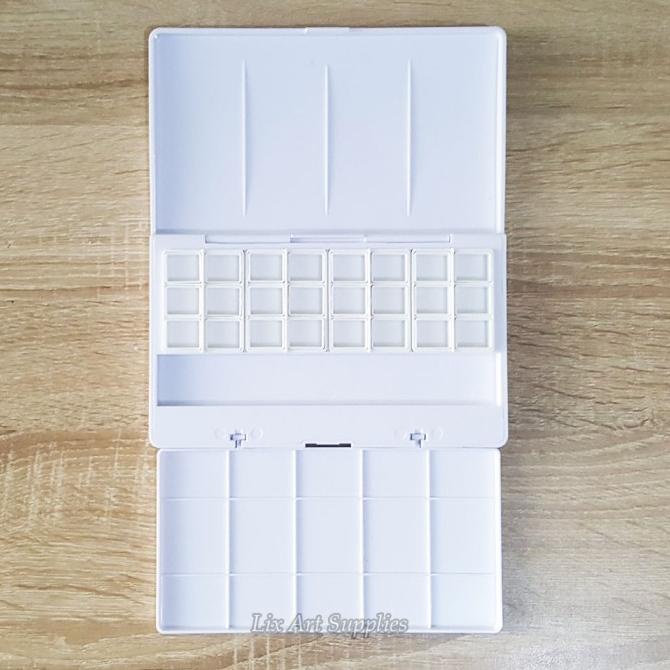 

V-Tec Empty Watercolor Plastic Box Set 24 Half pan - NBX-24