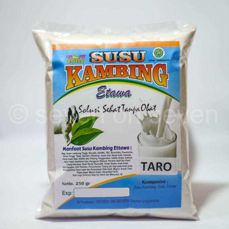 

susu kambing rasa TARO