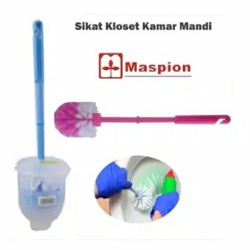 Jual SIKAT WC GAGANG MASPION SIKAT TOILET Sikat Lantai Shopee Indonesia