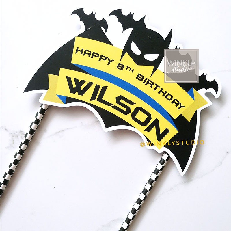 Add-On Custom Teks Wording Text untuk Big Cake Topper / Lebaran Label