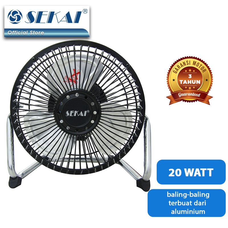 Sekai Kipas Angin Meja 6 Inch HFN650 Desk Fan HFN 650