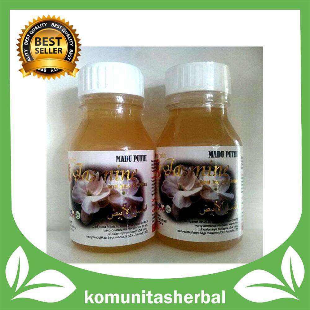 

Madu Putih Hutan Sumbawa + Bee Pollen + Royal Jelly Jasmine 350 Gram