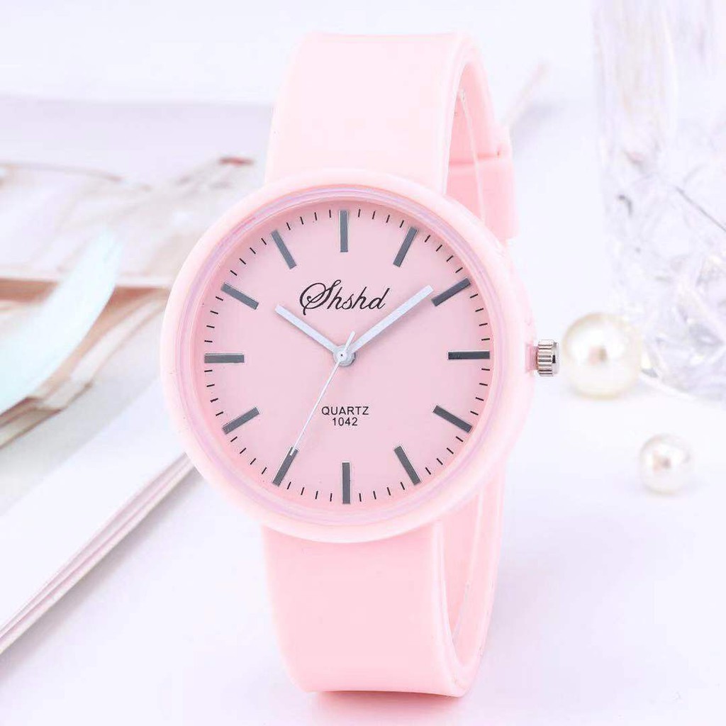 ✅COD [BBS] Jam Tangan Pria Wanita Harajuku Korean Simple Fashion Casual Jelly Men Women Watch