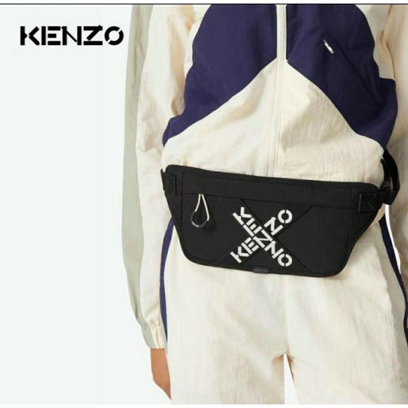 Kenzo Sport Nylon Belt Bag - Original 100%