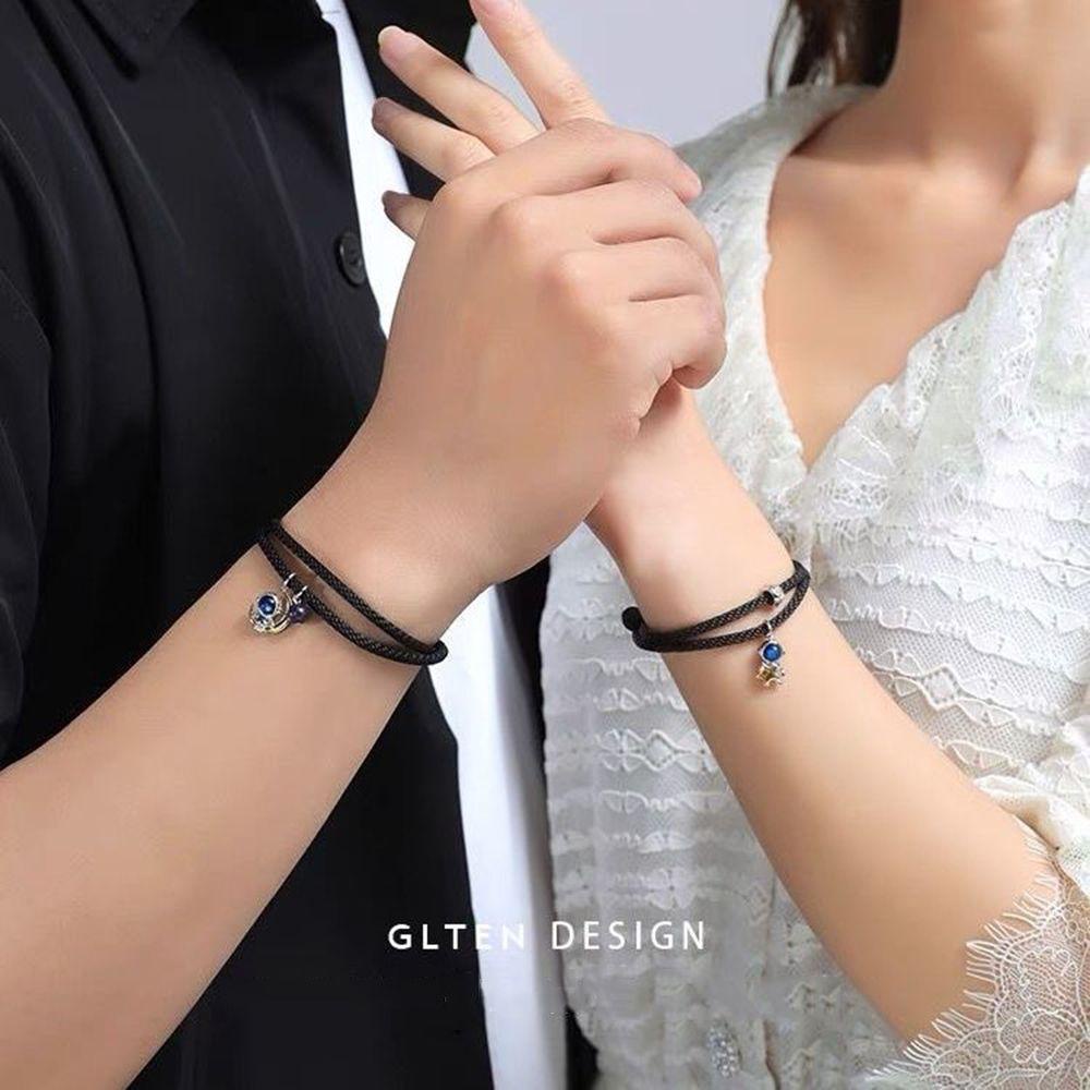 Preva Couple Gelang Kartun Cinta Hari Valentine Astronot