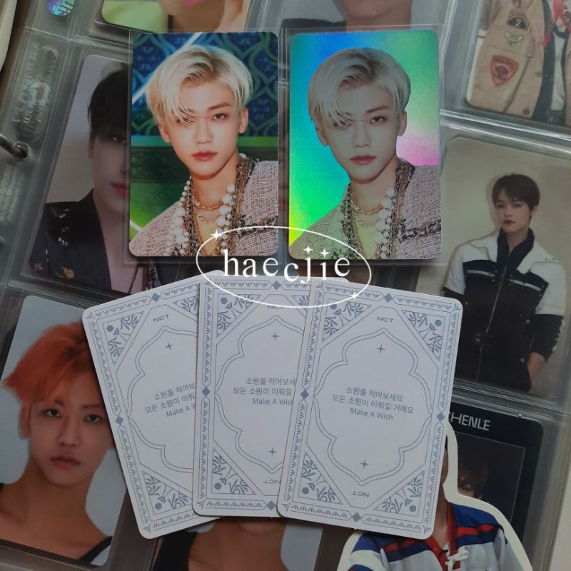 [SET] Official Photocard NCT 2020 Jaemin Wishcard Make A Wish Resonance pt.1 MAW Hologram concept ho