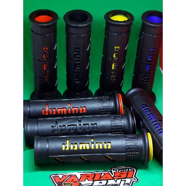 Handgrip Domino Merah , Biru Universal