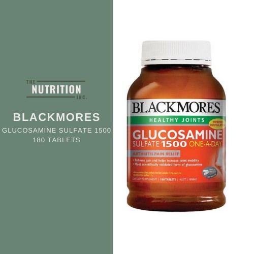 Blackmores Glucosamine Sulfate 1500mg 180 Tabs AUSTRALIA