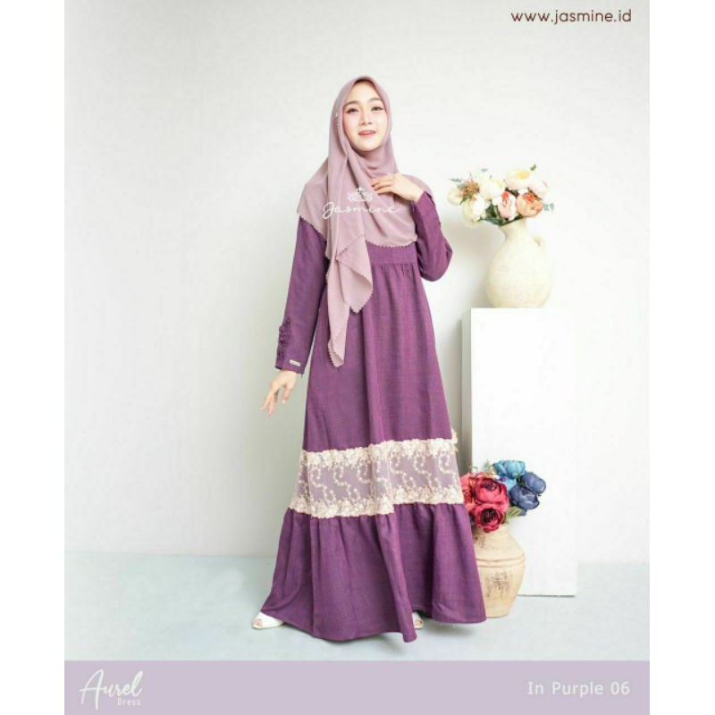 GAMIS ORI JASMINE AUREL DRESS