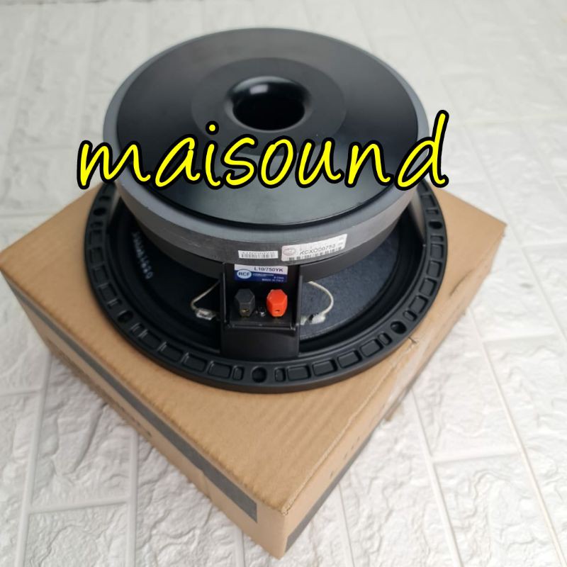 SPEAKER KOMPONEN RCF LF 10 YK 750 10 INCH WOOFER RCF LF10 YK750 10INCH