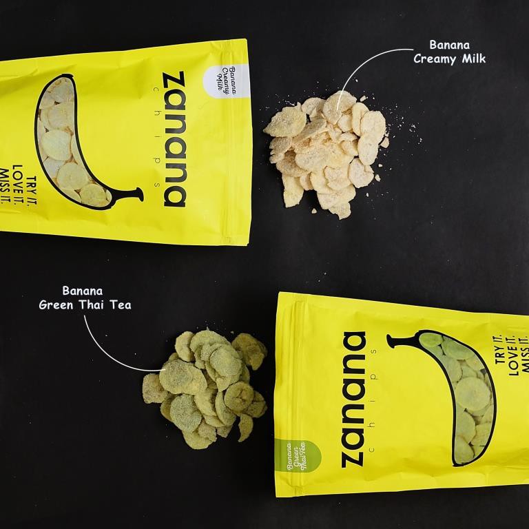 KERIPIK PISANG ZANANA CHIPS - PISANG AROMA - KERIPIK PISANG LAMPUNG BANDUNG KERIPIK PISANG COKELAT