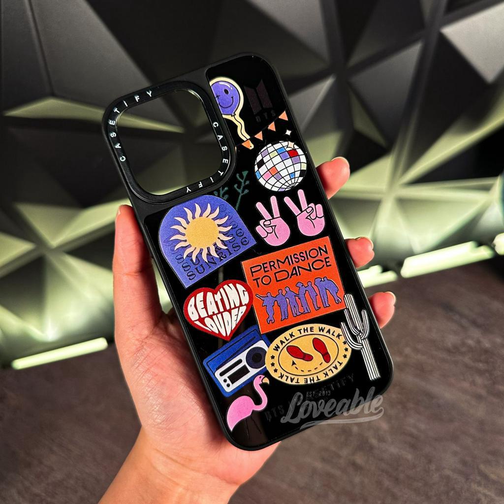 Permission to dance mirror case for 7 - 14 promax (no mini)