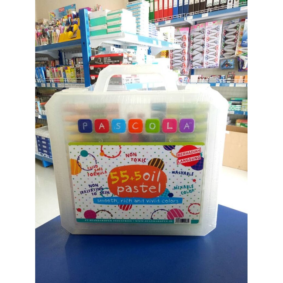 

Crayon 55 warna Pascola